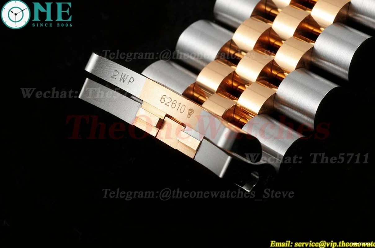 EWEF 41mm Datejust RG Dia Jub A3235 SS 126331 Brown 1224